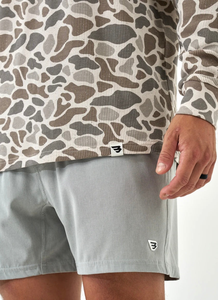 Classic Deer Camo Thermal Hoodie Burlebo