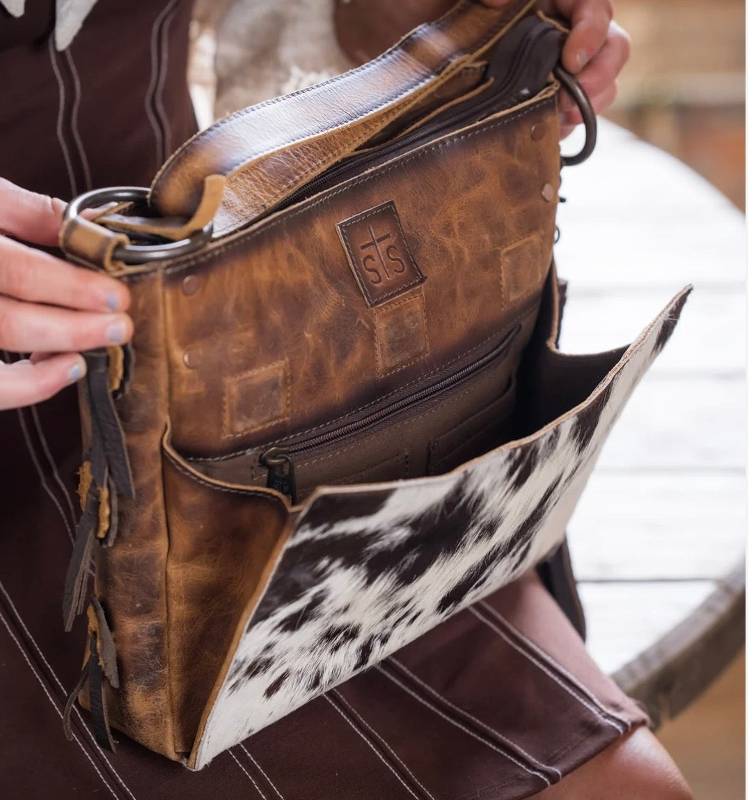 Guadalupe Cowhide Olivia STS Ranchwear Crossbody STS35749