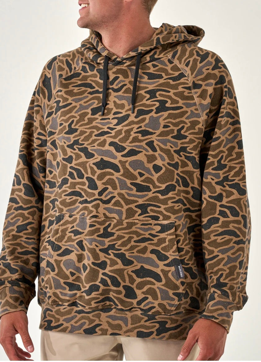 Gauge Camo Fleece Hoodie Burlebo