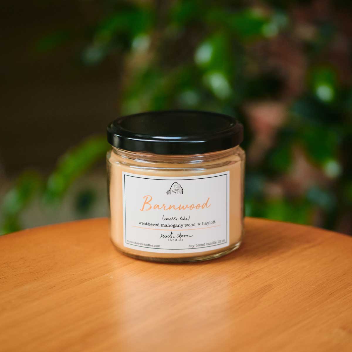 Barnwood Candle Rustic Charm