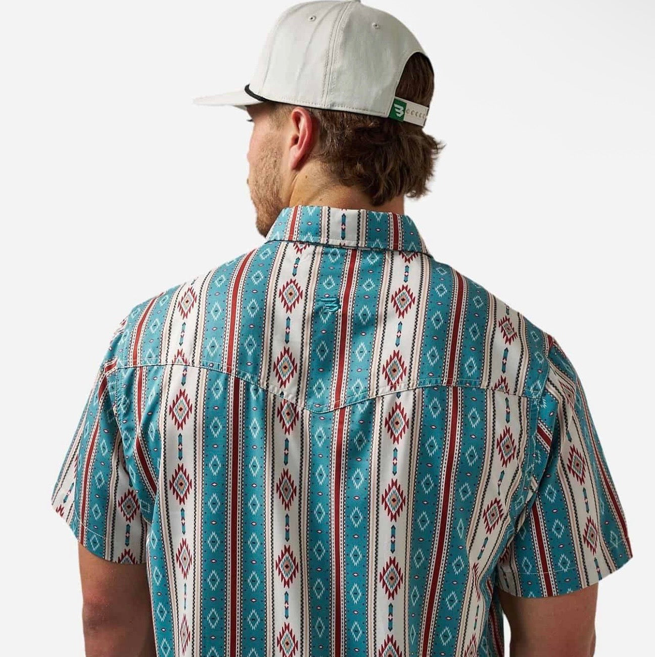 The Abbott Burlebo Performance Western Shirt with Pearl Snaps Tx/Fl PWS-ABBT