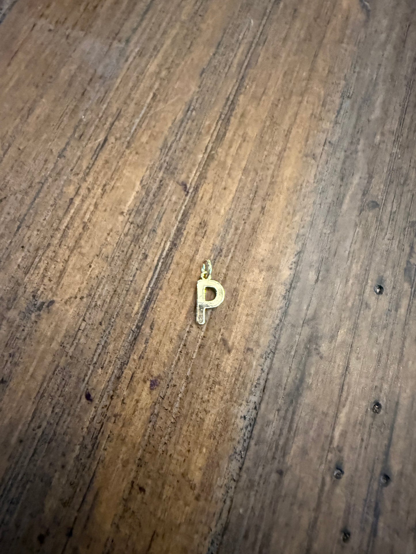 Classic Block Initial Letter Charms ~ Deep South Originals