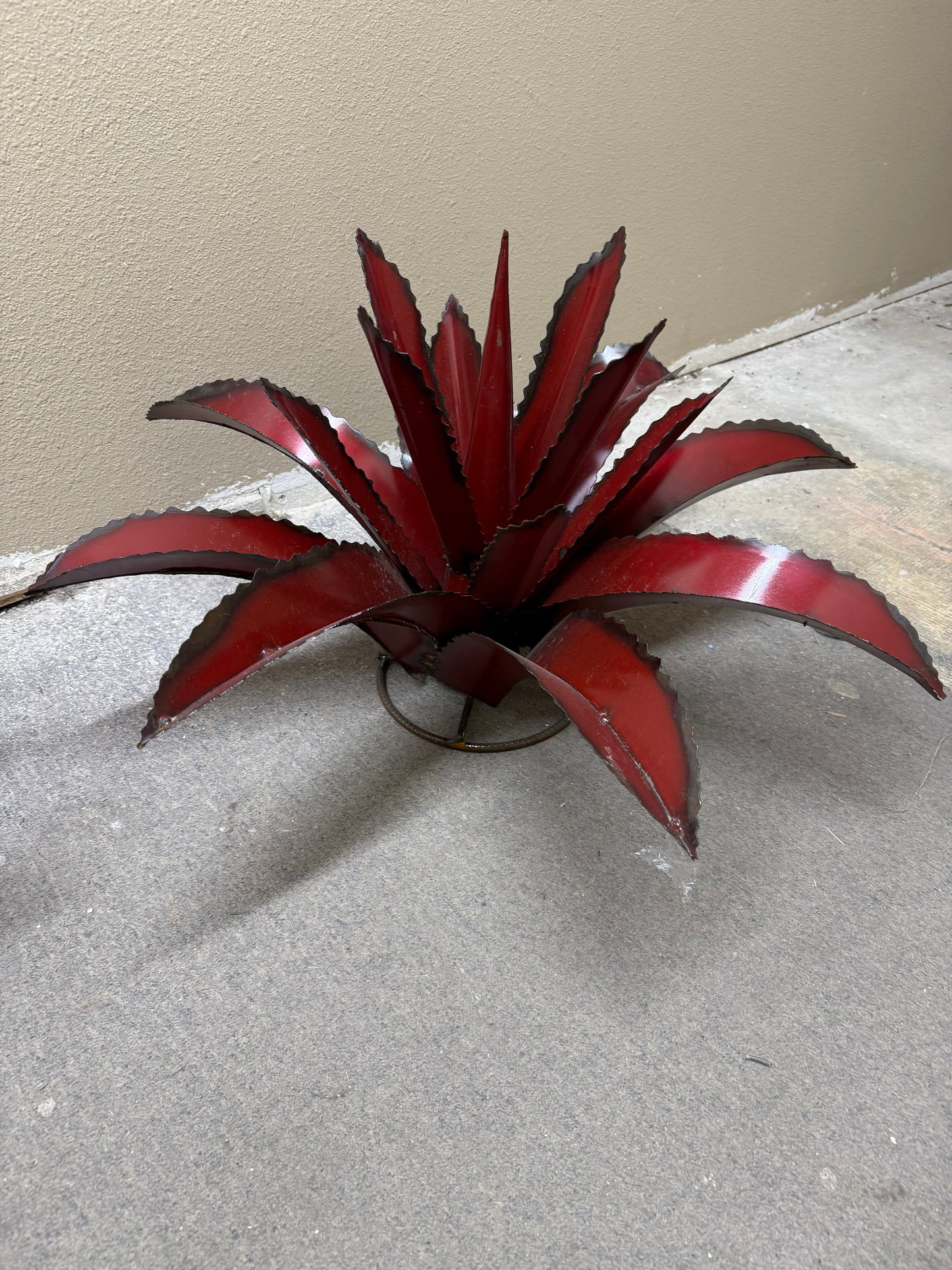 Metal Agave decor