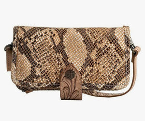 Stella Ladies Python Print Leather Crossbody STS Ranchwear 38281 “Sale” Discontinued