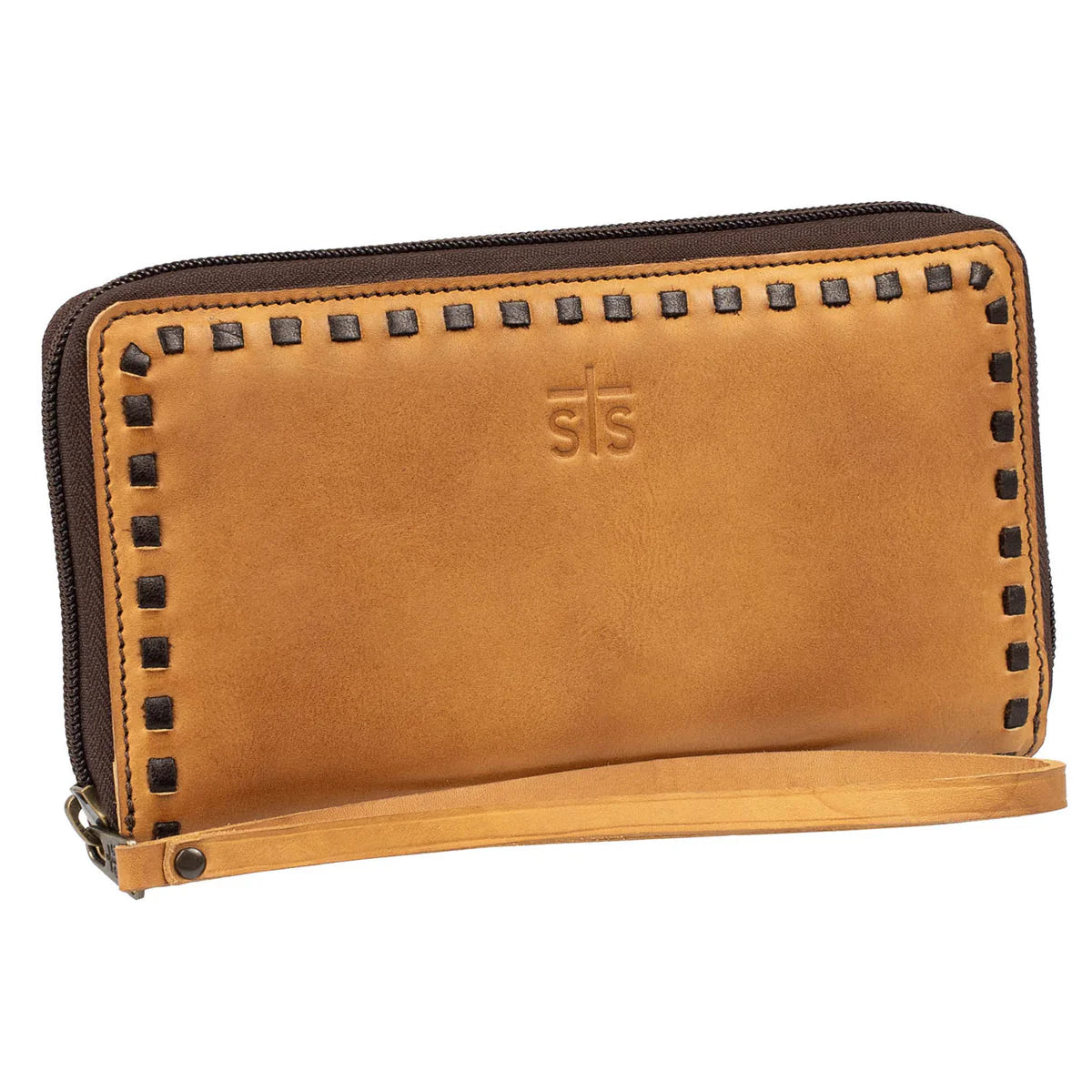 Bandera Tan Berkley Bifold Wallet Wristlet STS62469 STS Ranchwear