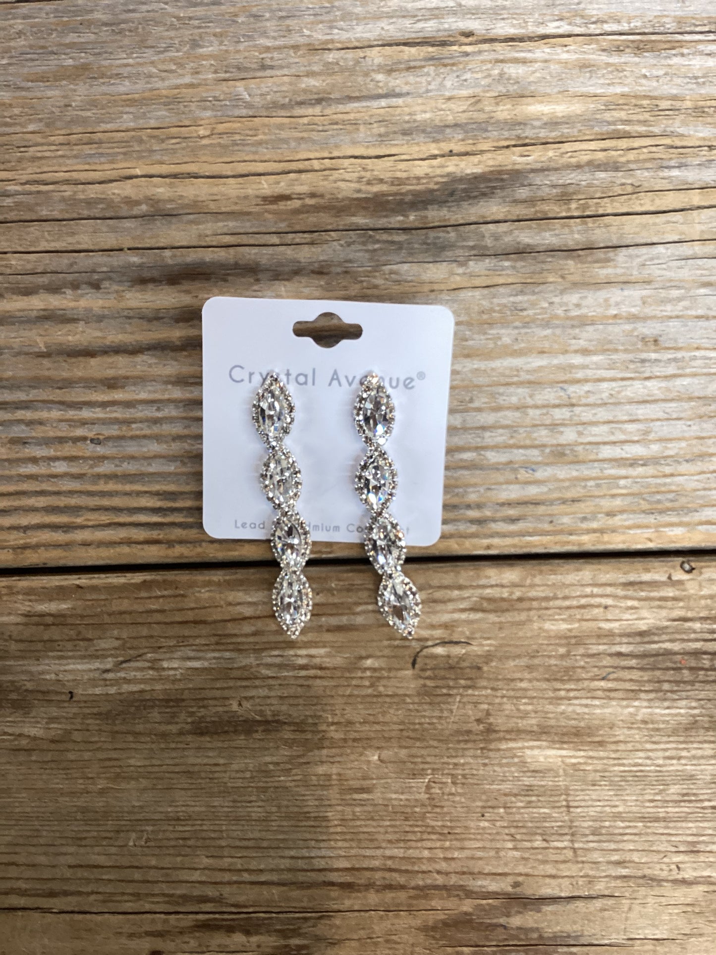 Crystal avenue Crystal earrings