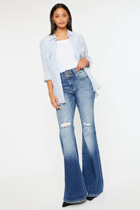 Kancan Chloe High Rise Super Flare Jeans 29