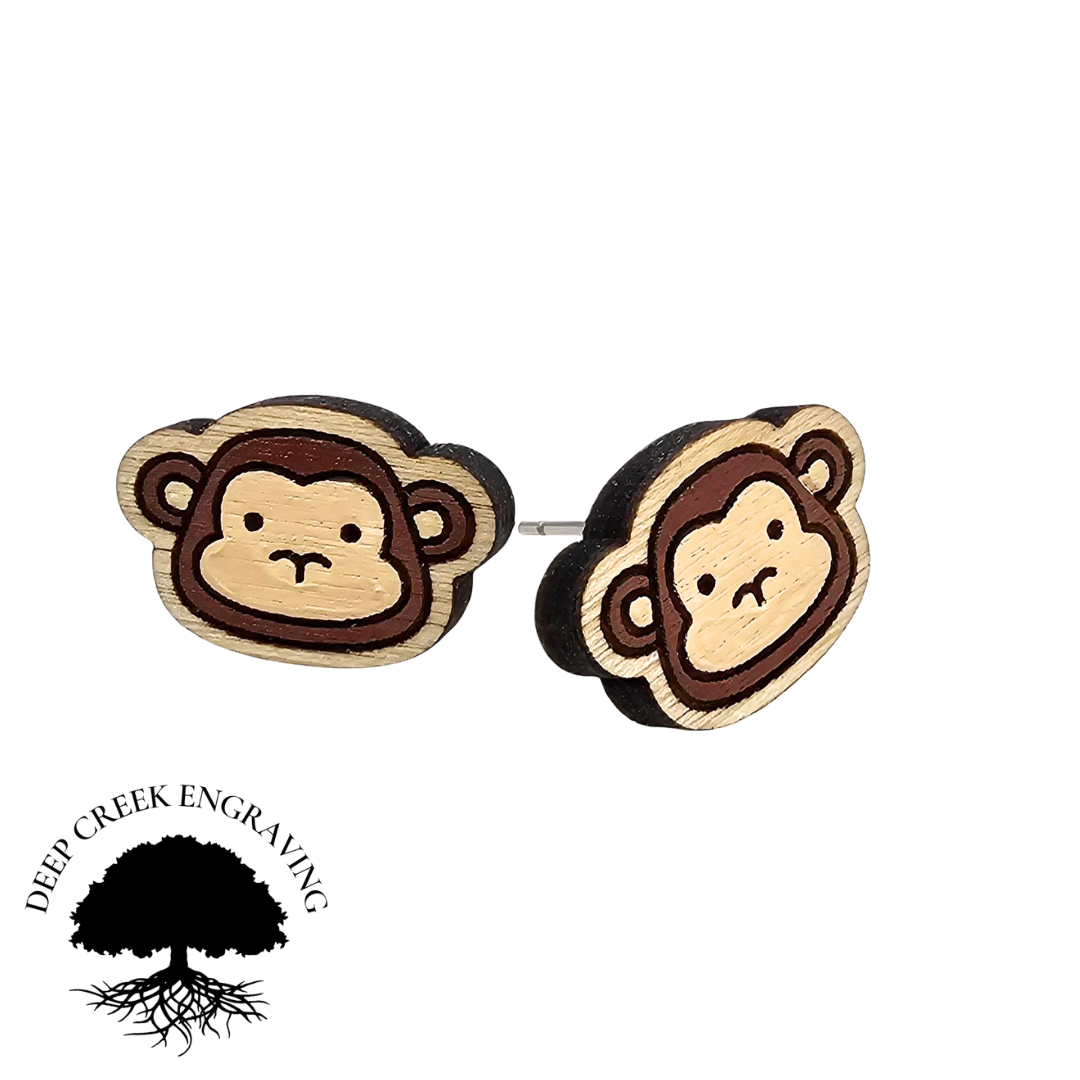DCE Playful Monkey Earrings