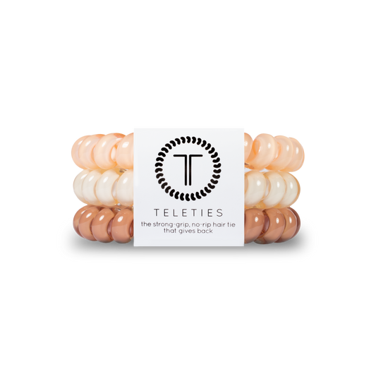 Spiral Hair Coils | Large| For the Love of Nudes Hair Ties Teleties