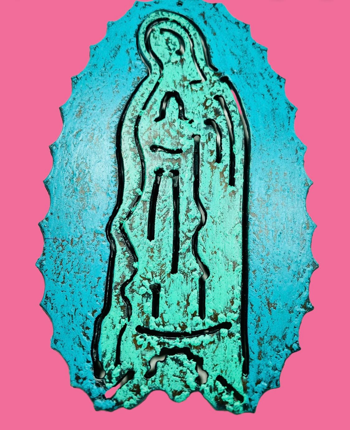 Magnet Guadalupe religious gifts Catholic bookstore metal