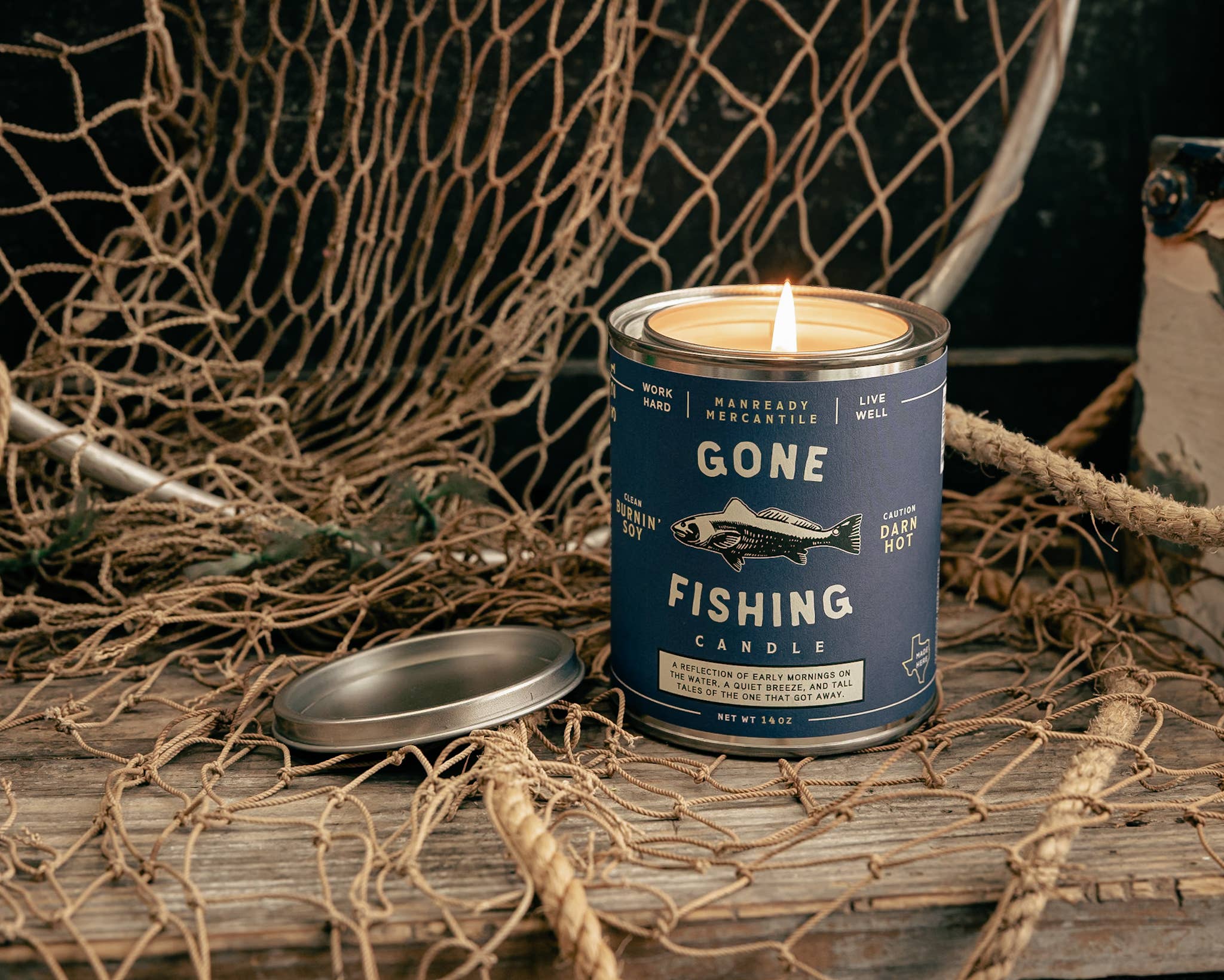 Candle | The Americana Men’s Series | Gone Fishing - Thumbnail 2
