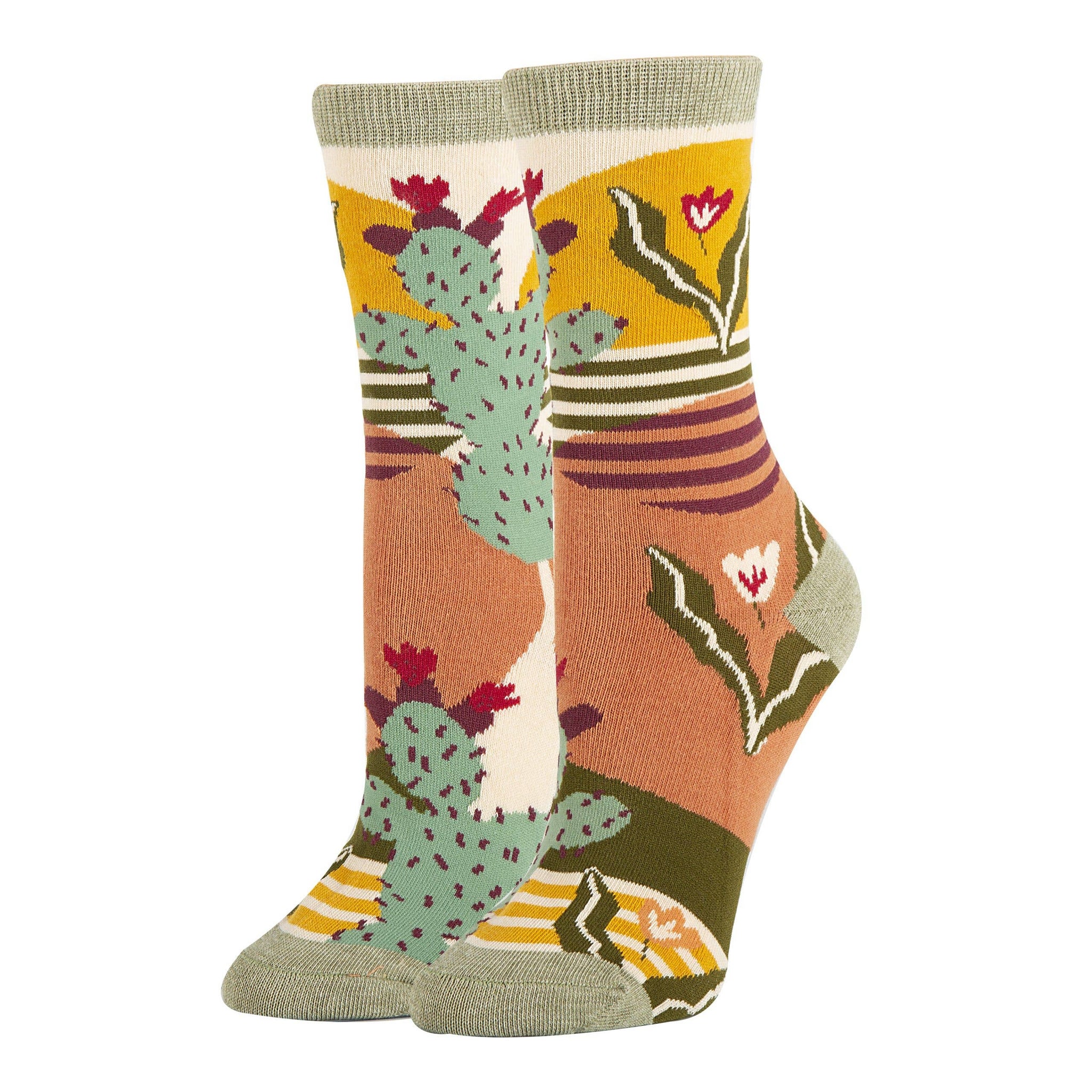 Sol De Cactus | Women's Western Premium Cotton Crew Socks Oooh Yeah socks