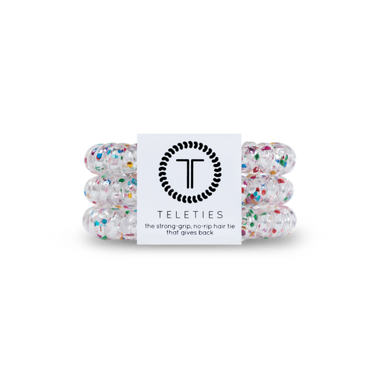 Spiral Hair Coils | Small | Party People Hair Ties Teleties