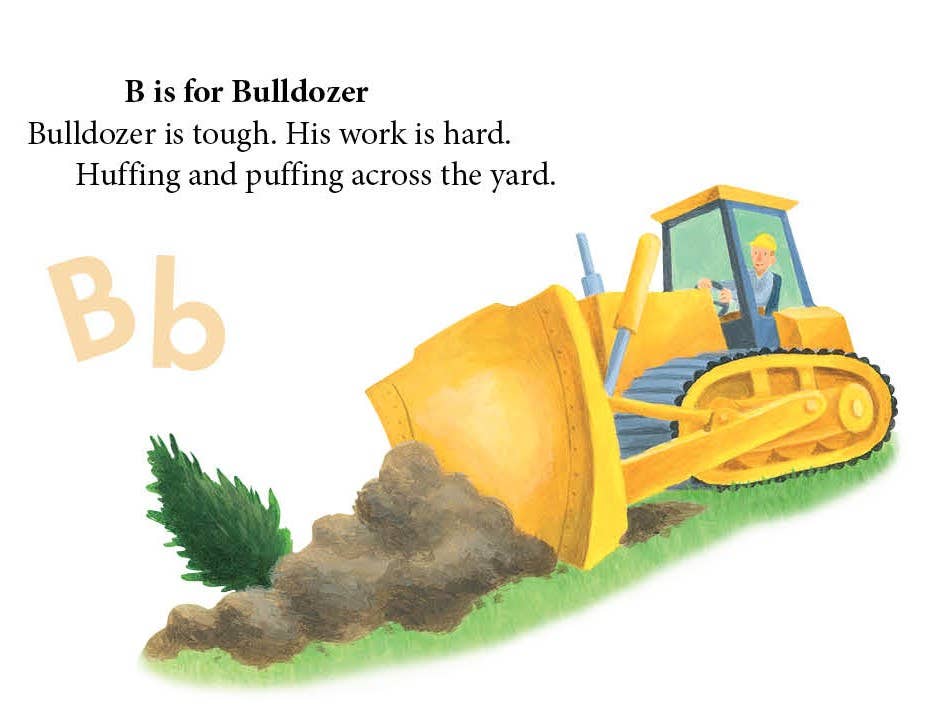 D is for Dump Truck toddler board book Sleeping Bear P