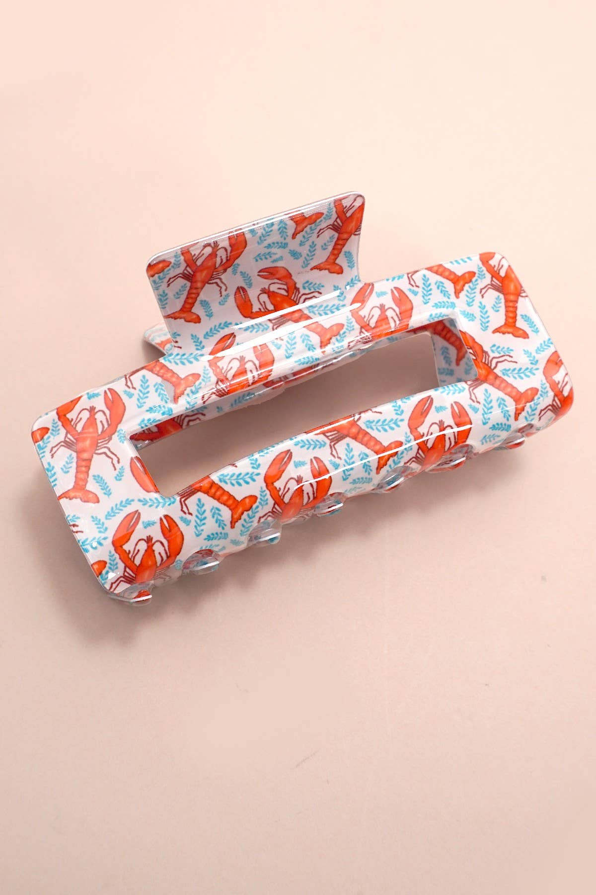 Under-the-Sea Themed Hair Claw Clip | 40H1056: Lobster