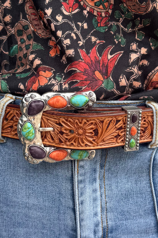 Buckle Up Belt Buckle Multi Sterling Kreek