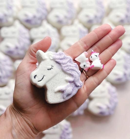 Unicorn Bath Bomb with toy! Sister Made