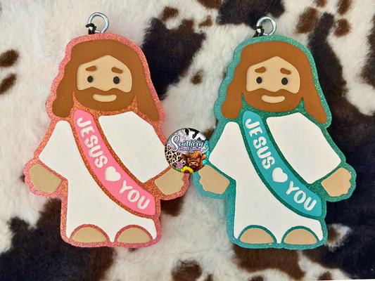 Jesus Loves You Car Freshie  SM
