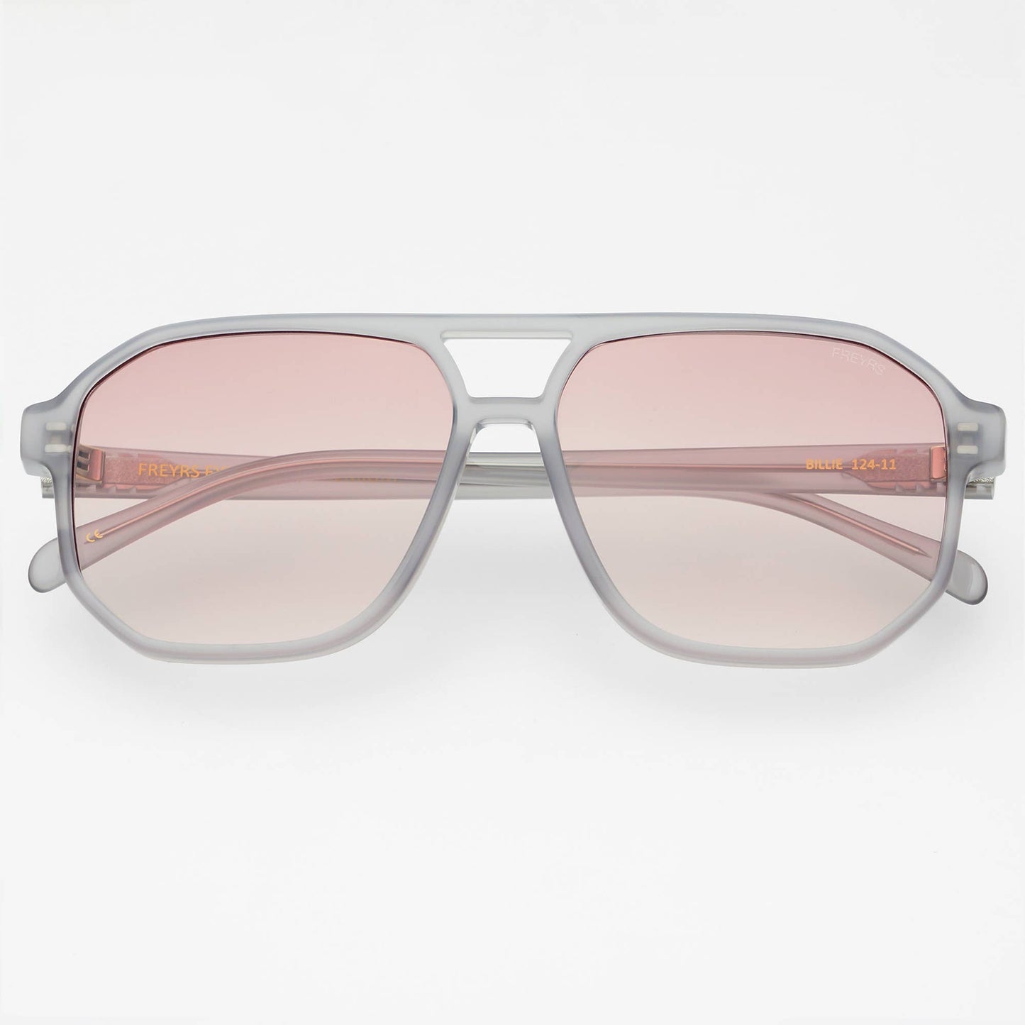 Billie Mens Aviator Sunglasses  : Gray Freyrs