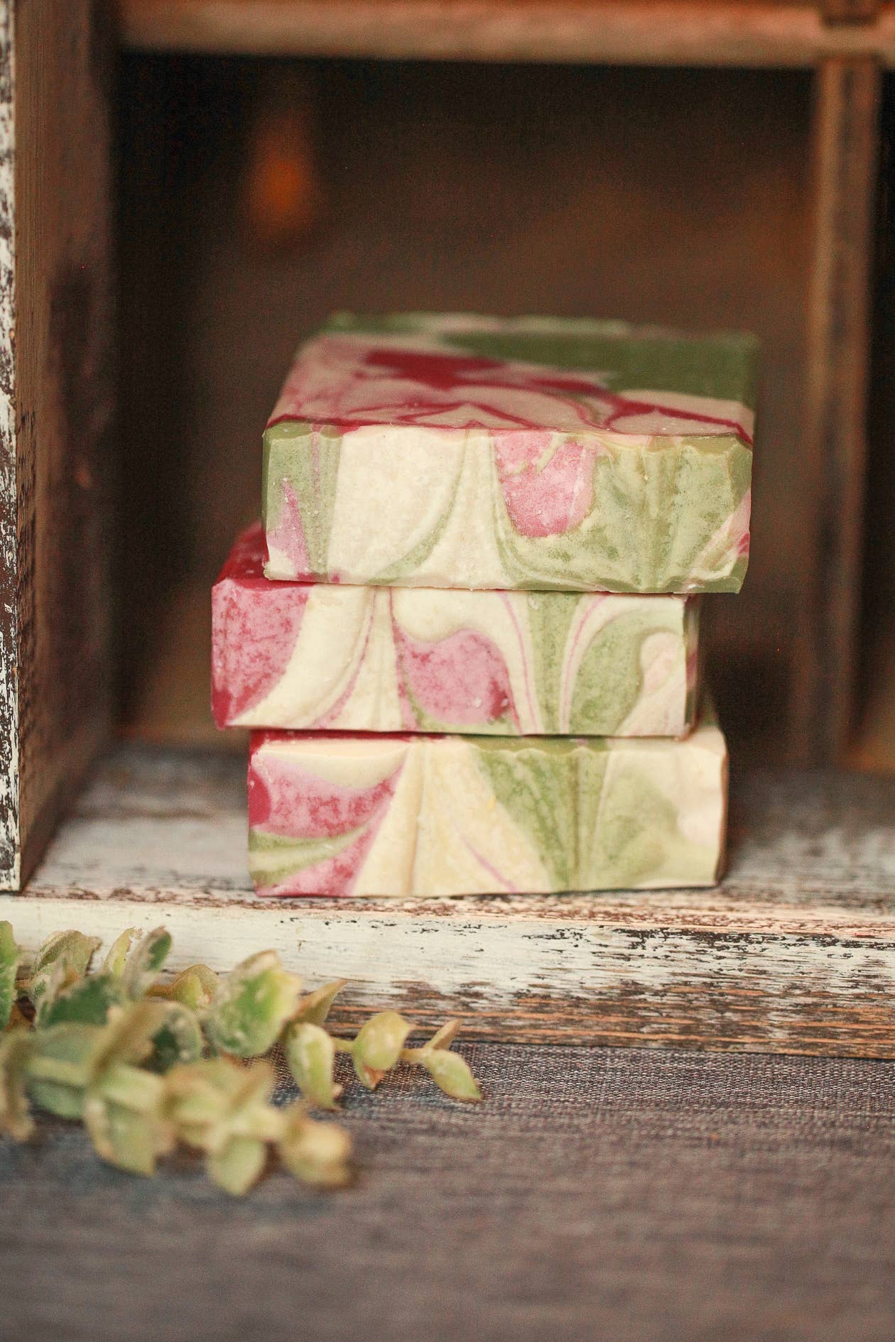Baja Cactus Artisan Soap, Luxury Shea Butter Soap, 4.5 oz. Faith