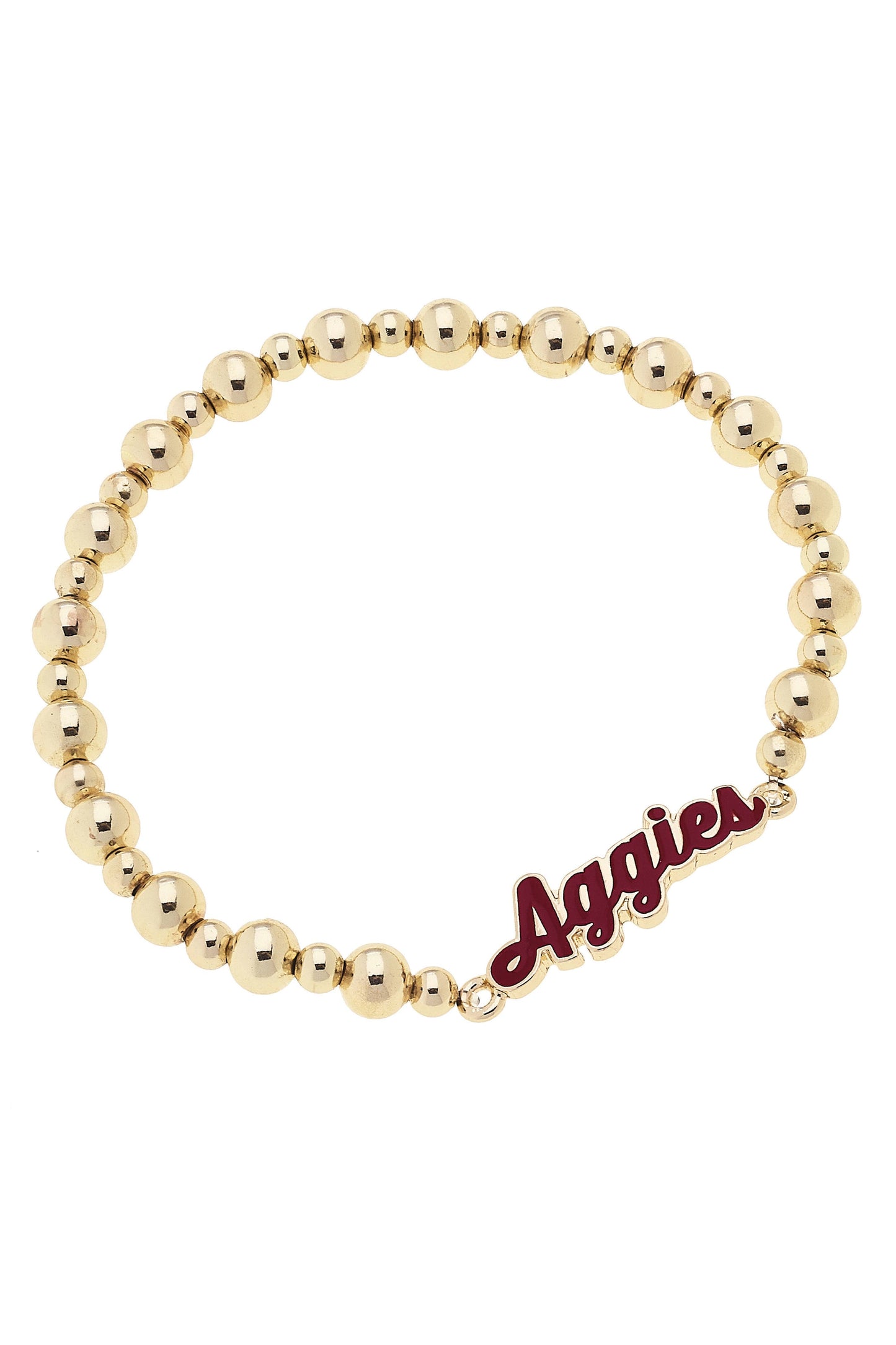 Texas A&M Aggies Autograph Enamel Stretch Bracelet Canvas