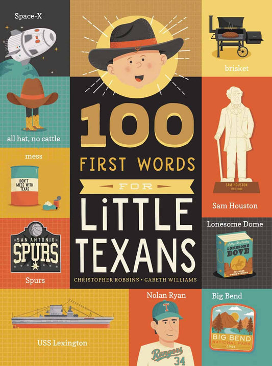 100 First Words for Little Texans Familius