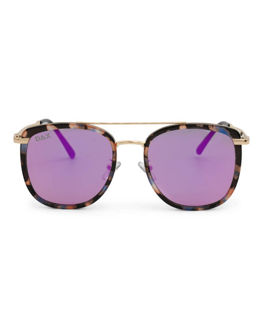 Ivy - Women's Oversized Square Sunglasses: MARBLE Fl Dax