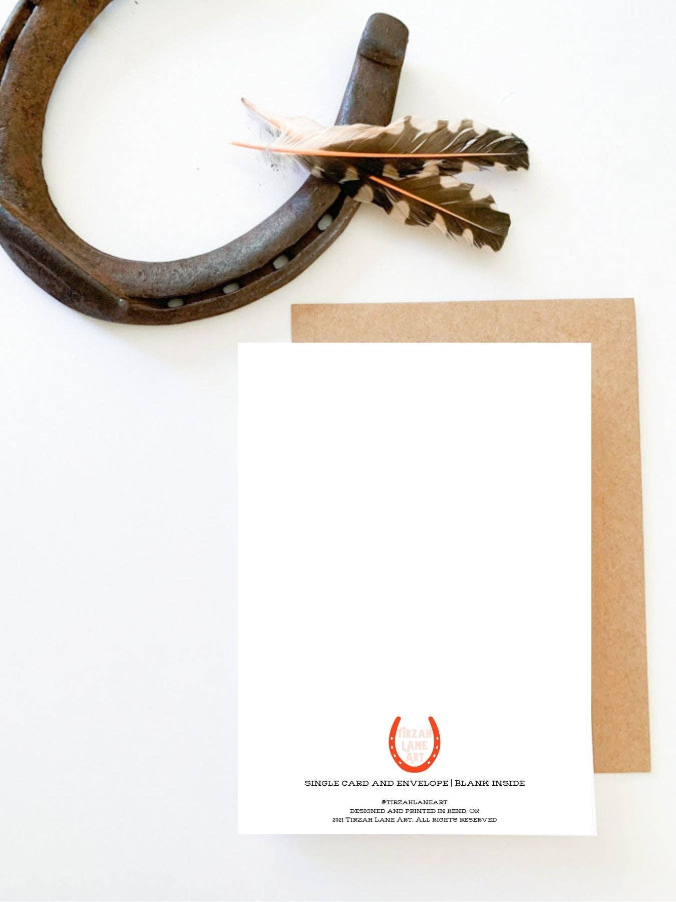 Happy Birthday Texas Longhorn Cattle Birthday for Her Card Tirzah