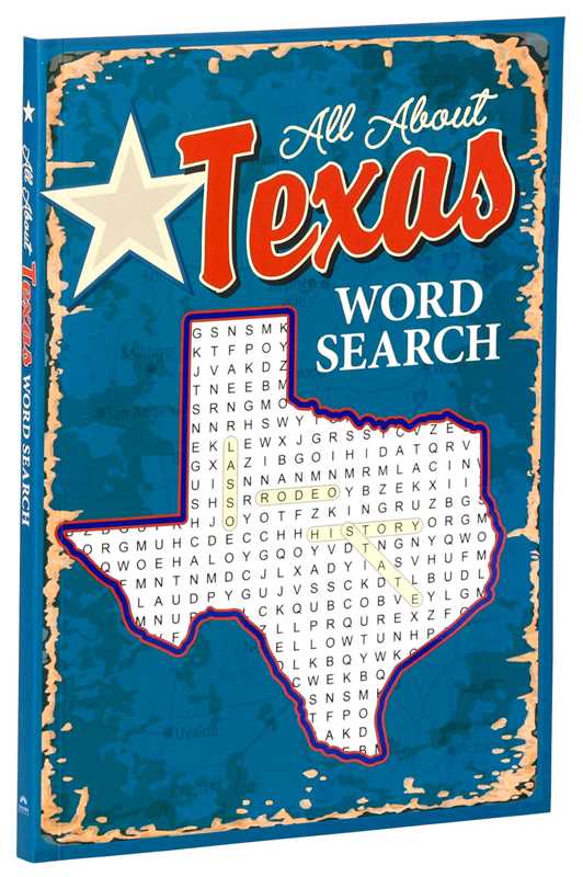 All About Texas Word Search by Editors of Thunder Bay Press: Paperback; 120 pages / English