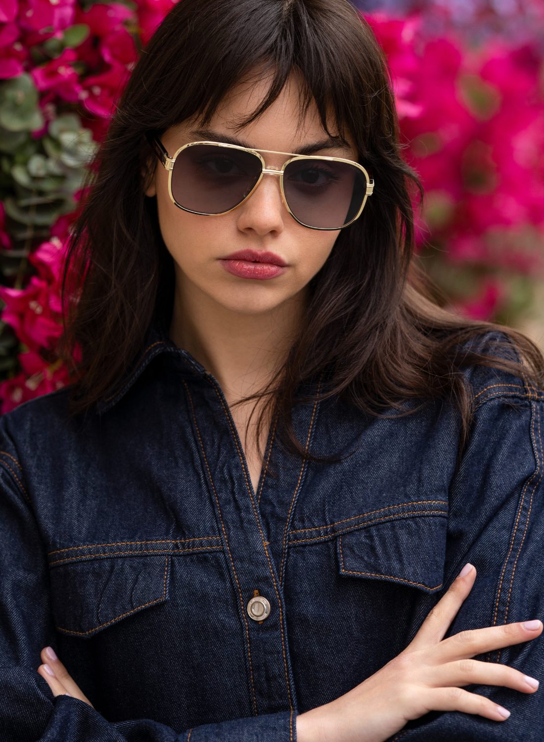 Carter Unisex Aviator Sunglasses : Gray Freyrs