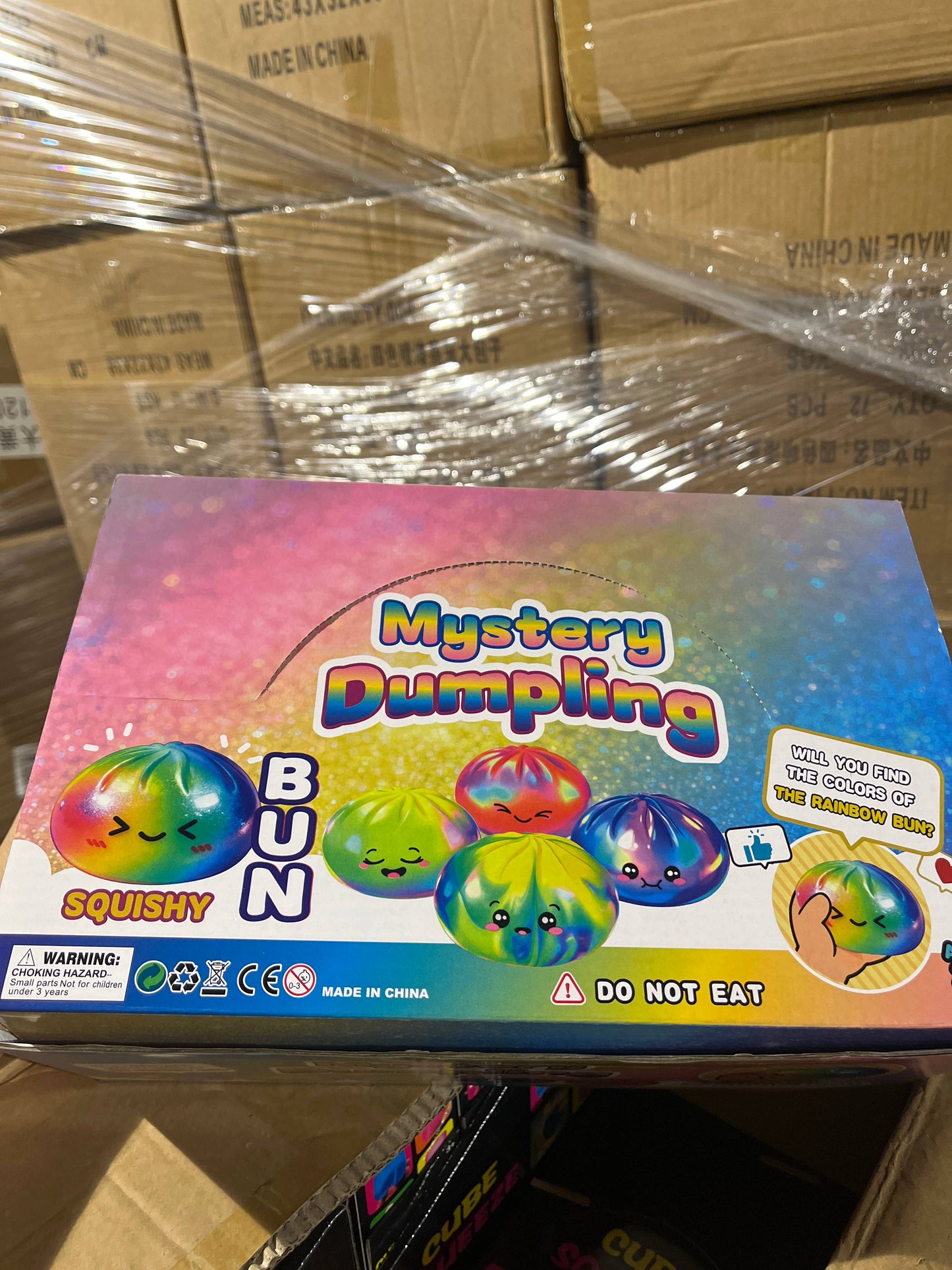 Dumpling Large Tiedye Squishy Toy