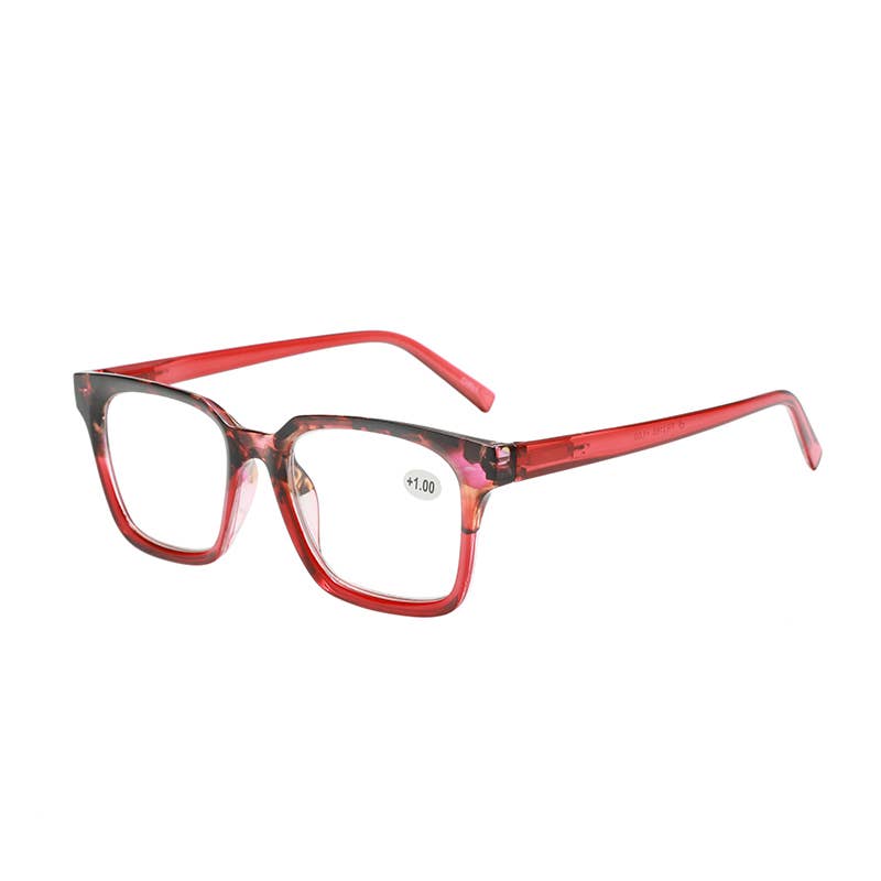 Large Frame Colorful Readers/Reading Glasses: 2.50