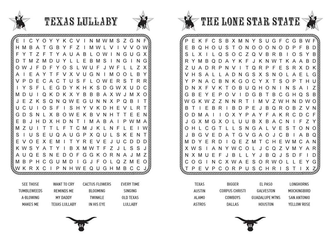 All About Texas Word Search by Editors of Thunder Bay Press: Paperback; 120 pages / English