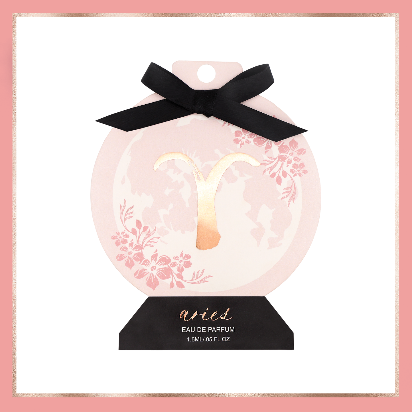 Zodiac Perfumette Card Pink: Pisces