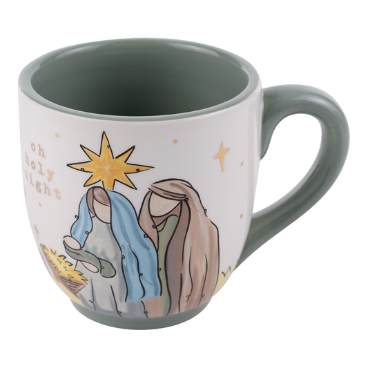 Neutral Oh Holy Night Animals Mug Ghaus