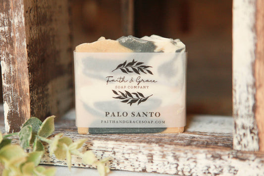 Palo Santo Cold Process Bar Soap, 4.5 oz. faith Fl