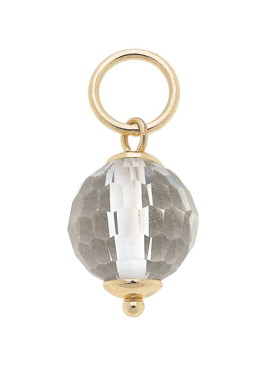 Resin Bead Charm: Clear
