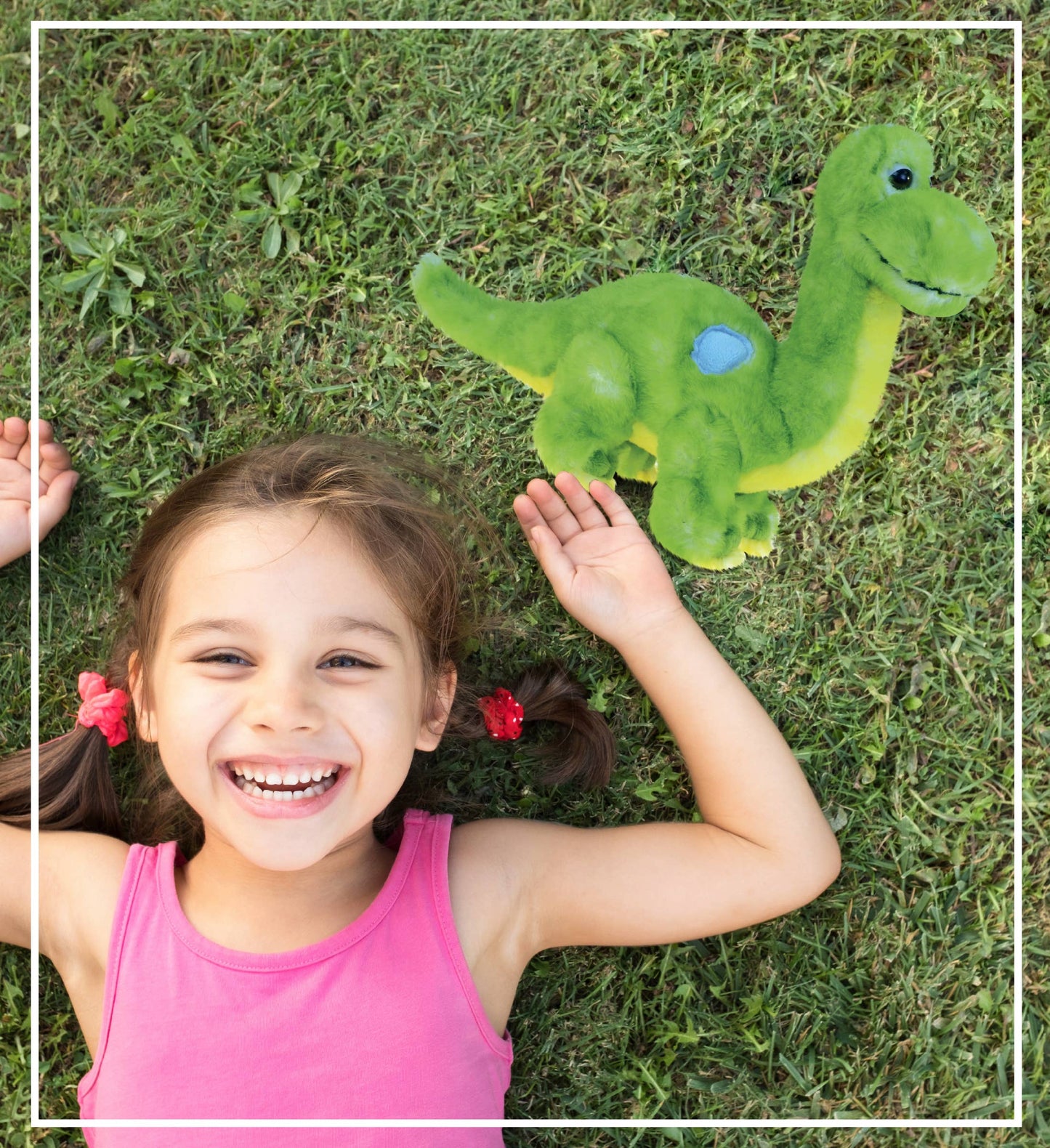 Super Soft Plush - Green Dinosaur CGlobal Fl/Tx