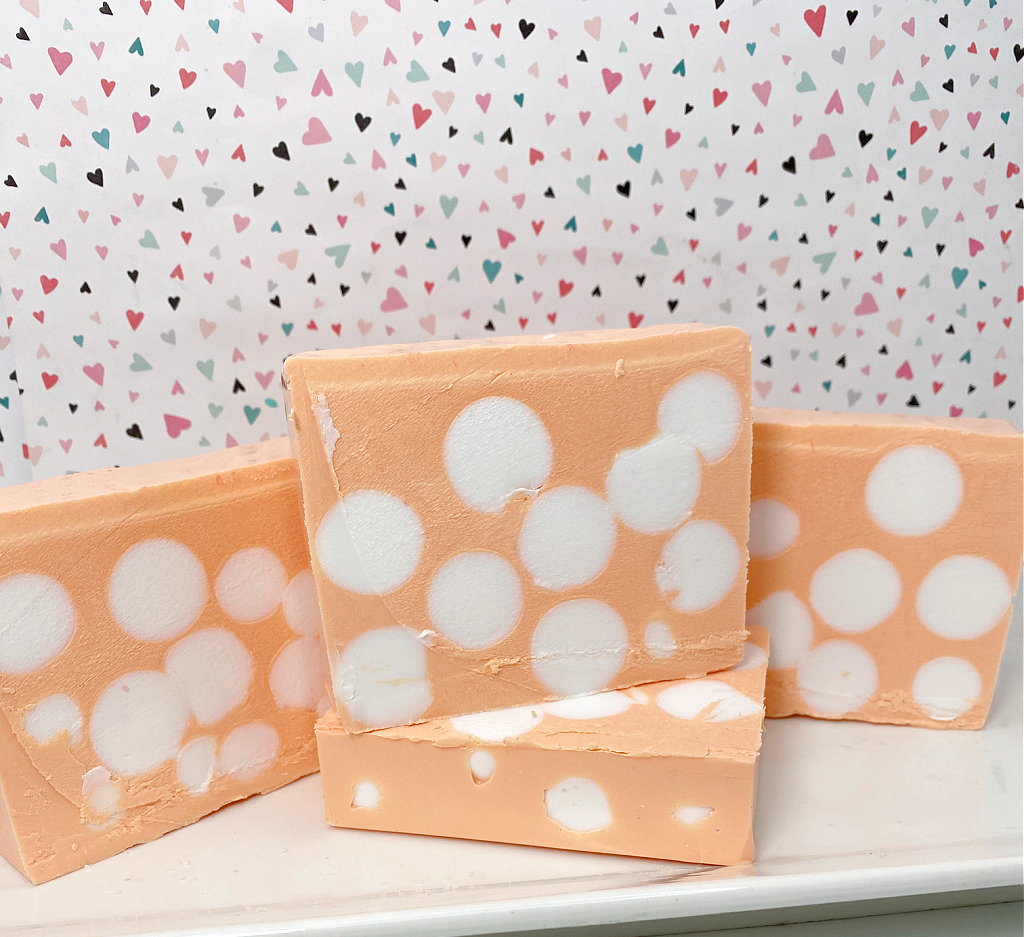 Peachy - Handmade Soap Bar - Spring/Summer