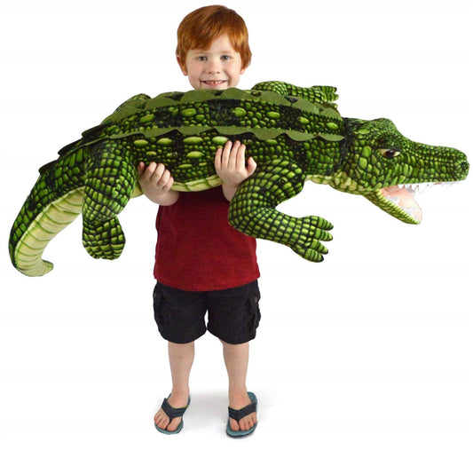 Kuwat The Saltwater Crocodile | 56 Inch Stuffed Animal Plush | Viahart