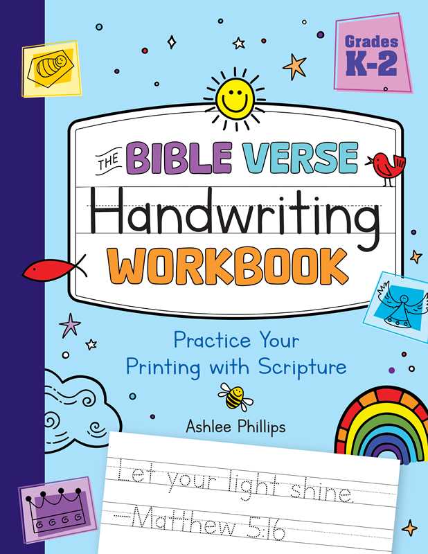 Bible Verse Handwriting Workbook by Ashlee Phillips: Paperback; 96 pages / English