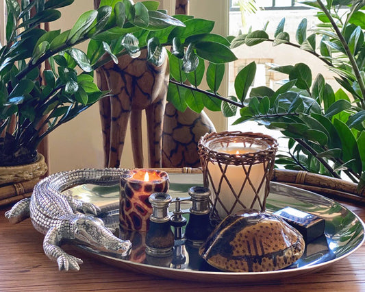 Alligator Oval Platter