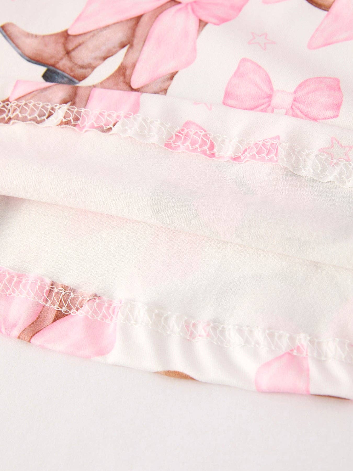 Autumn Western Girls Bow Milk Silk Long Sleeve Dress: 2