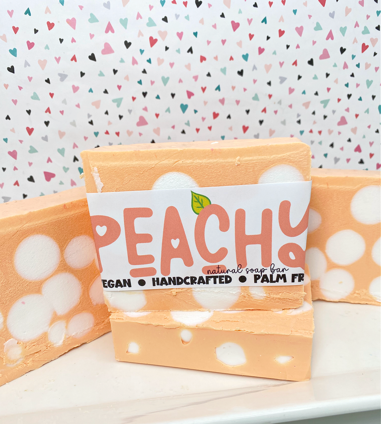 Peachy - Handmade Soap Bar - Spring/Summer