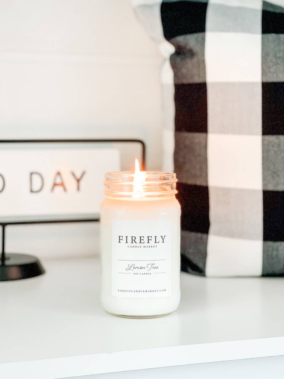 Lemon Tree: Large Candle