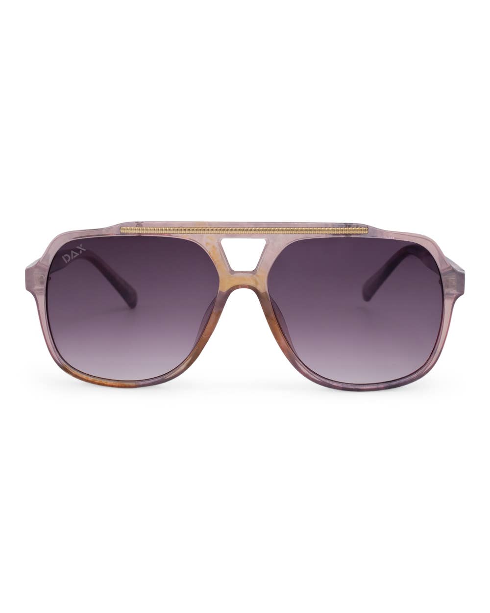 Astrid - Women's Oversized Aviator Sunglasses: Black Fl Dax