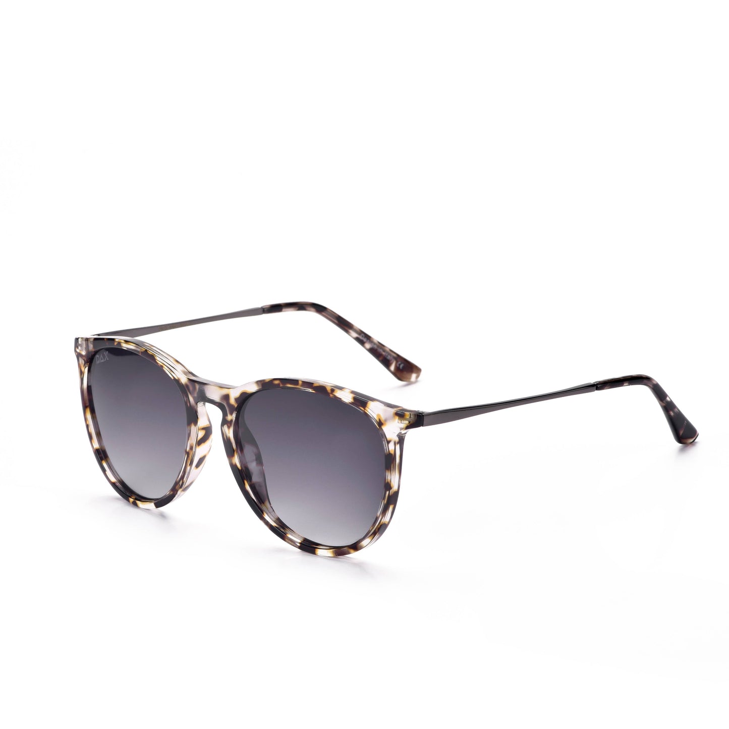 Midnight - Women's Polarized Medium Horn Sunglasses: Sand Fl Dax