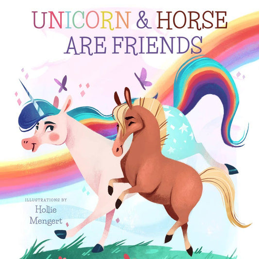 Unicorn and Horse are Friends Familius