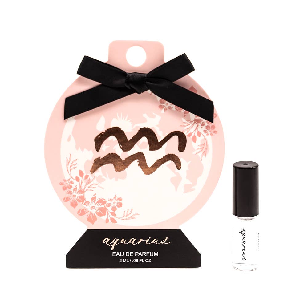 Zodiac Perfumette Card Pink: Pisces