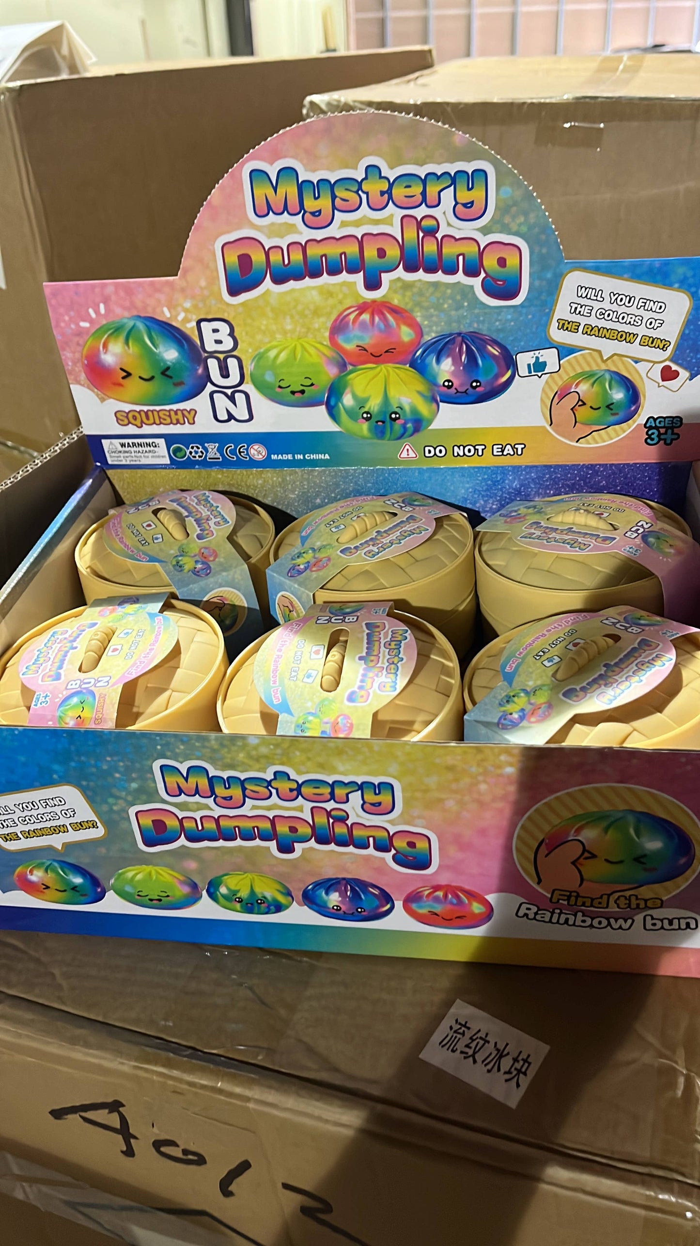 Dumpling Large Tiedye Squishy Toy